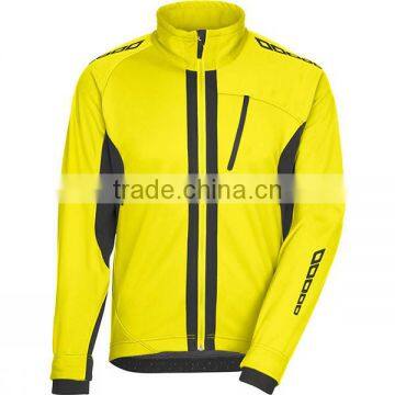 Comfortable Elastic Cuff Softshell Jacket Men China Bike Jacket Waterproof photo-5