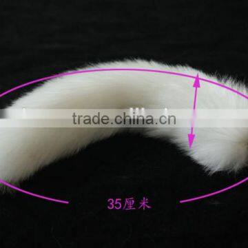 2017 Funny Supplies Colorful Simulation Hair Tail Dips False Hair Tail Cosplay Plush Accessories photo-3