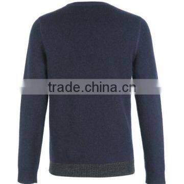 2017 Mens Stylish Jacquard Crew Neck Pullover Sweater With High Grade photo-6