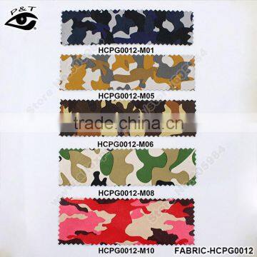 Colorful Synthetic Leather PU Leather With Artificial Cotton Fabric for Clothing Shoes Bags