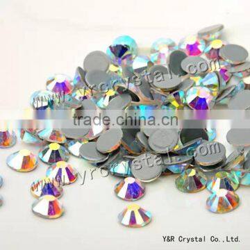 Strong Glue Hotfix Rhinestone Flat Back Round Hot Fix Rhinestone photo-4