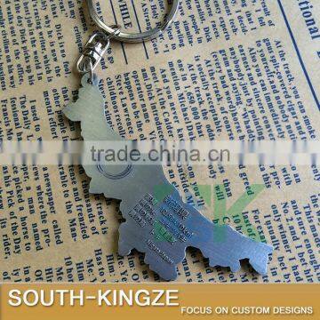 New Japan Niigata Map Zinc Alloy Keychain photo-4