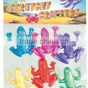 Soft 4cm Stretchy Frog TPR Plastic Sticky Animals Stretchy Toy photo-2