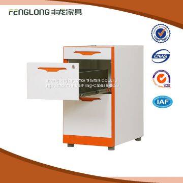 Factory Cheap Price Metal Storage 3 Drawer Pedestal Movable File Cabinet photo-3