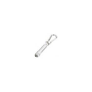 Custom design METAL keychain torch, white led Flashlight key chain for Promotional gifts