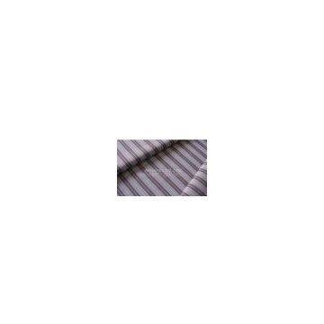 100% Cotton Yarn Dyed Poplin Plain Weave Stripe Fabric