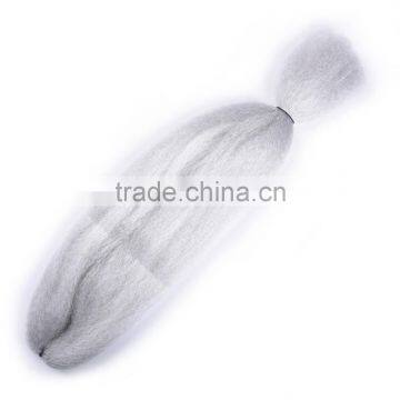 2016 Best Selling Hair Extension Type and Synthetic Hair Material Grey Ombre Jumbo Braid Braiding Hair photo-2