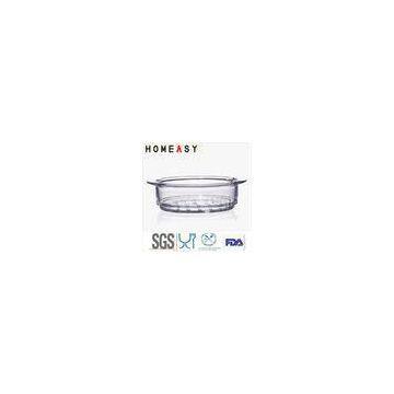 Heat-Resistant High Borosilicate Pyrex Glass Steamer For Pots Eco-friendly