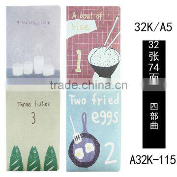 Hot Sale Cartoon Notebook Sewing Exercise Notebook for Students photo-6
