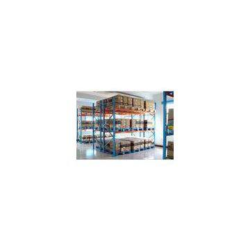 FIFO Heavy Duty Pallet Racking Detachable Goods Shelf With Box-shape Beam