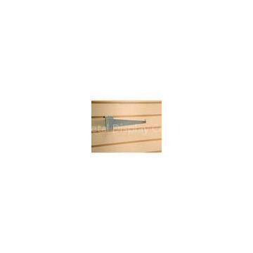 Shop 4, 5 Metal bracket Display Shelving accessories for slatwall system