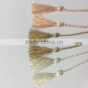 Contemporary Hot Sale Silk Mini Tassel for Garment Decoration