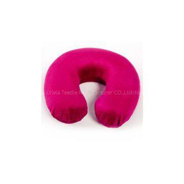 Memory Foam Travel Pillow For Neck Pain Magenta