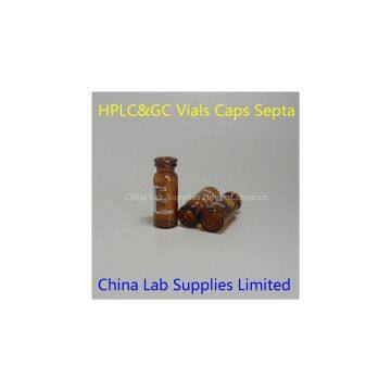 2ml Amber Glass Tubular Vial V1045