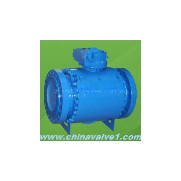 Cast steel ironTrunnion mounted Ball Valve