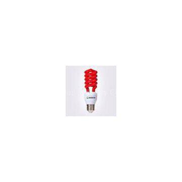 Red 15 Watt Energy Saving Bulb PBT 6000hrs - 10000hrs ISO9001