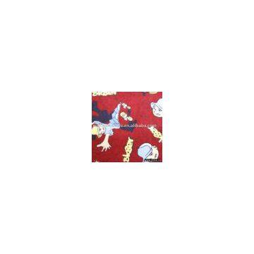 Printed Cotton Flannel Fabric