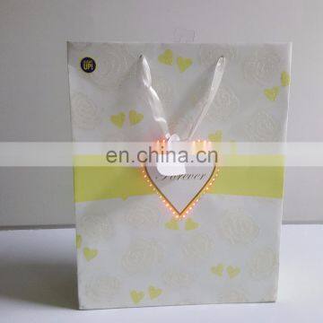 Custom Printing Cheap Recyclable Shopping Food Paper Bag With Led Light photo-5