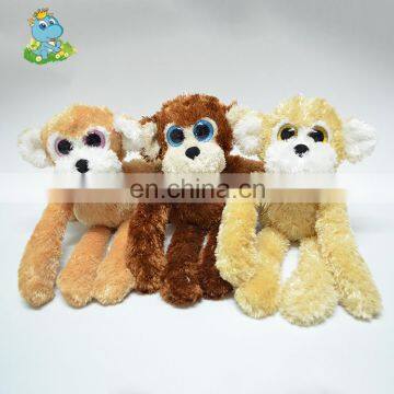 Wholesale factory Cheap Custom Big Eyes Soft Monkey Plush Toys