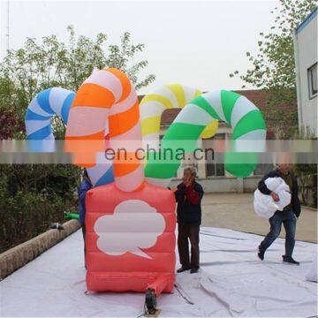 4m HIGH Inflatable Christmas Gift Box With LED for Xmas Decoration Sam yu 6606 photo-4