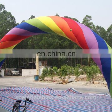 2017 Hot sale inflatable rainbow arch for sale