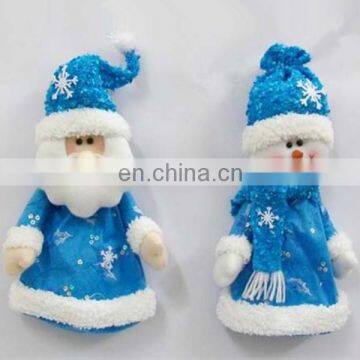 Xmas santa clause plush candy bag