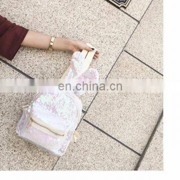 Fashion Personality Cool Rabbit Ears Sequins Backpack photo-3