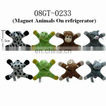 Cute Plush Fridge Magnet Animal Toys! Cheap Price!