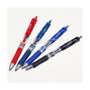 Click Gel Pen/0.5mm Stainless Steel Tip Retractable Gel Ink Pen