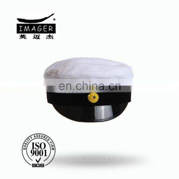 High Quality Customized Plush White Student Cap Hat With Fluorescent Lamp for Sale