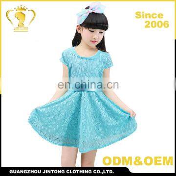 Hot Sale Kids Girl Dress Set Summer 100% Cotton 1-6T Girls Dress Names With picture