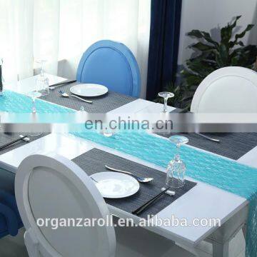 2016 hot selling fashionable lace table runners for weddings