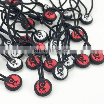 Custom Embossed Logo Customized Silicone Zipper Pull photo-2
