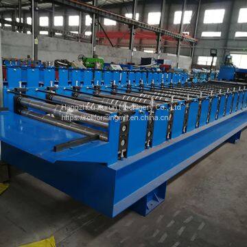 Roof Panel Roll Forming Machine for New Design Metal Work Steel Roof Panel Sunroof Sheet Park Leisure Pavilion photo-2