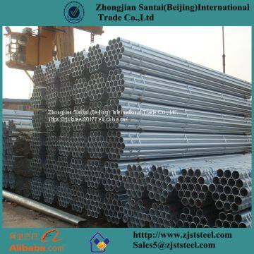 Construction material ASTM A53 schedule 40 ASTM A53 galvanized steel pipe