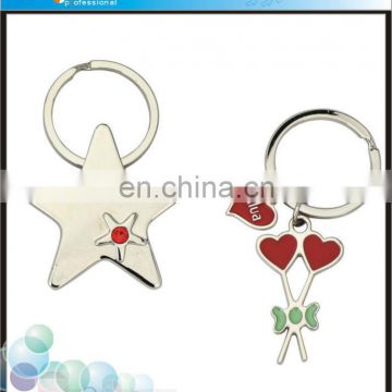 Promotional Star Shaped Keyring