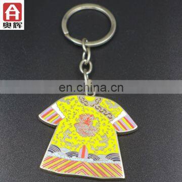 Top sale antique gold souvenir wood keychain