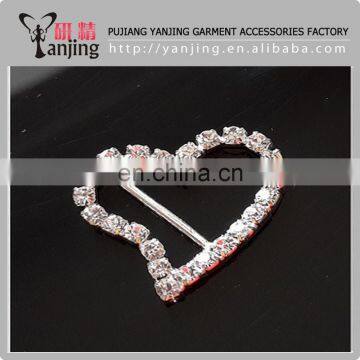 Factory Directly ! Wholesale Round Wedding Invitation Ribbon Rhinestone Buckle photo-2