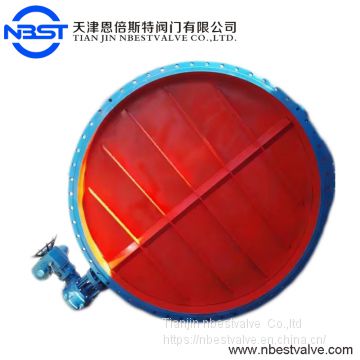 Ductile Iron Electric Actuator Ventilation Butterfly Valve ISO9001 D941W-6C