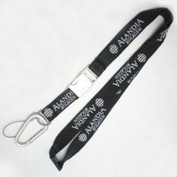 Double Layer Custom Polyester Lanyard Double Layer Woven Lanyard Shiny Rainbow Lanyard photo-3