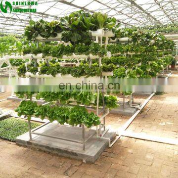 Commercial Hydroponics Systems With Food-grade PVC Gully