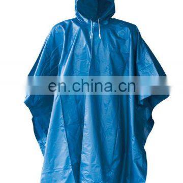 PVC RAINCOAT WITH REFLECTIVE TAPE ON FRONT AND BACK PVC RAIN PONCHO