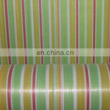 100% Virgin HDPE stripe pe tarpaulin roll and in custom size