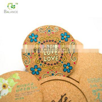 Laser-Cut Felt Coaster pattern for Drink cork coaster with customized design