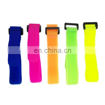 Professional manufactured nylon customized hook and loop straps