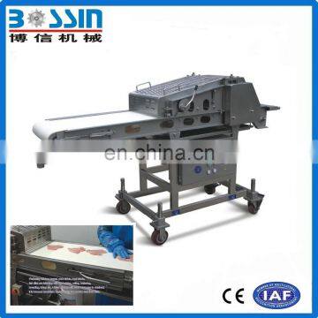 High-efficiency special design meat flatterer skewering machine