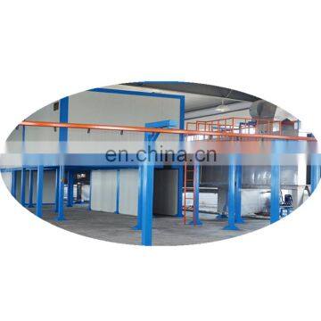 Automatic powder coating line machine for aluminum doors and windows