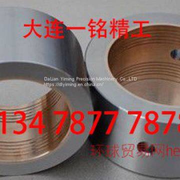 Oil Distribution Sleeve / Drilling Machine With Oil Sleeve 45 Steel Casting / Sintered Tin Bronze Bimetal Sleeve Metallurgical Combination photo-2