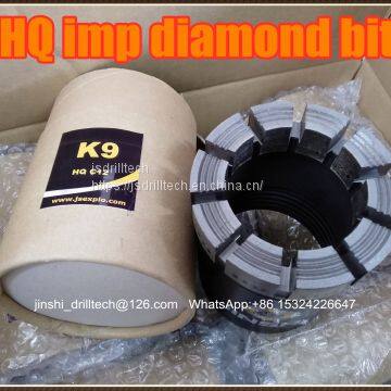HQ HQ3 Impregnated Diamond Core Drill Bits, Exploration Drilling Bit, Rock Coring, Geotechnical Drilling Bits photo-3