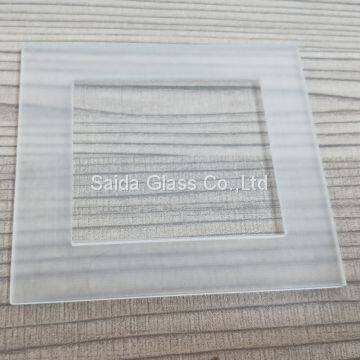 OEM 6mm Tempered Stepped Glass for Led Indoor Lighting 24inch Diameter LED Flat Panel Light photo-3